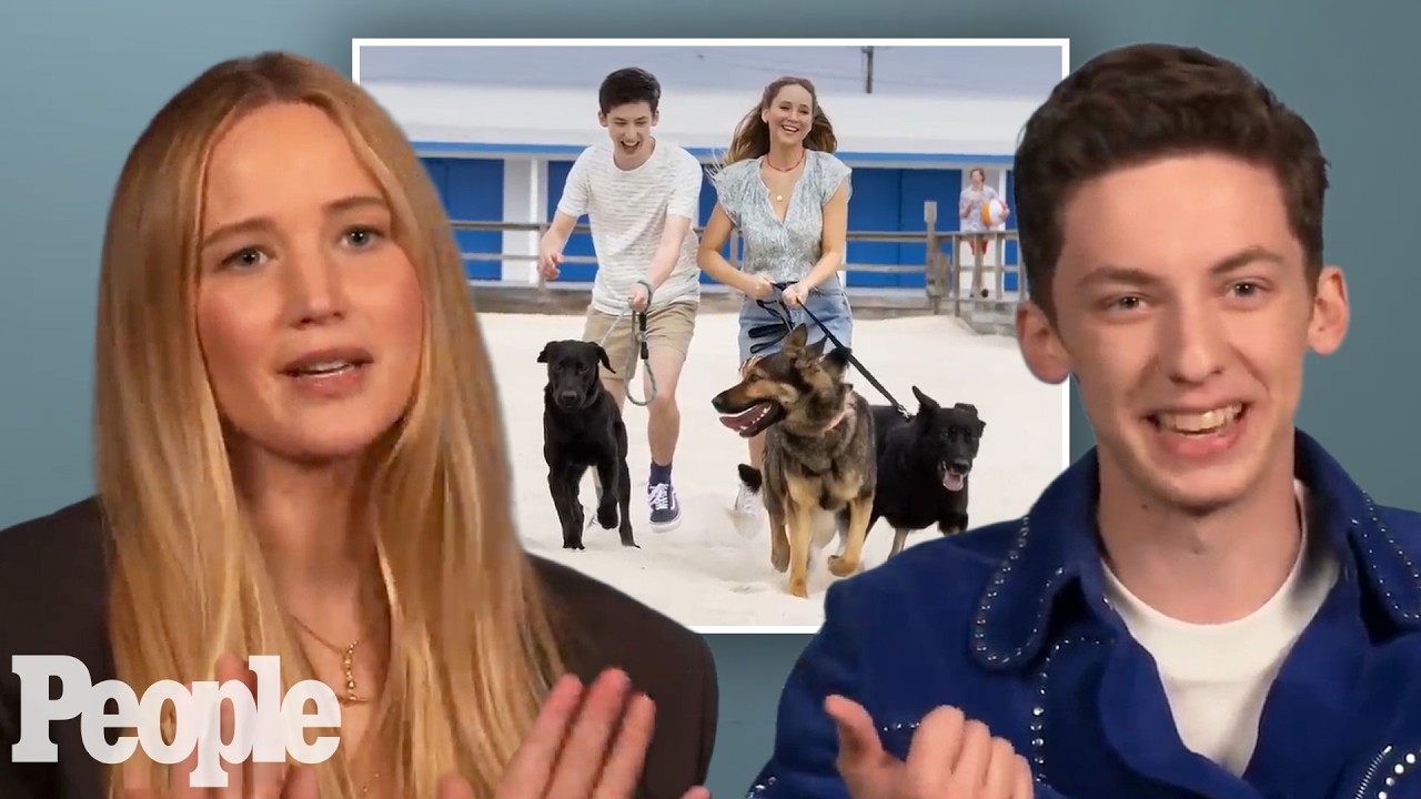 Jennifer Lawrence & Andrew Barth Feldman on Their “Weird” Nude Scene in ‘No Hard Feelings’ | PEOPLE