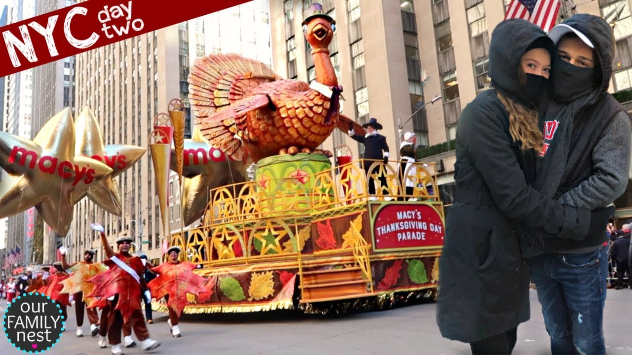 FROZEN FROM HEAD TO TOE!  NYC THANKSGIVING DAY PARADE!