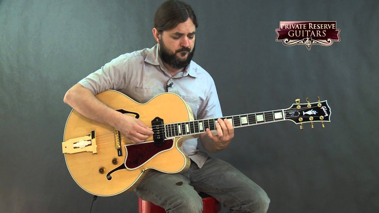 Gibson Custom Wes Montgomery Hollowbody Electric Guitar Antique Natural