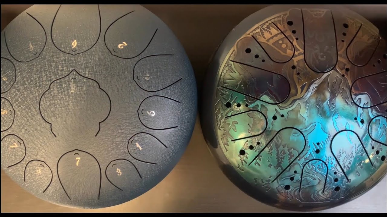 Cheap (Factory Made) Vs. Expensive (Hand Made) Steel Tongue Drum Comparison