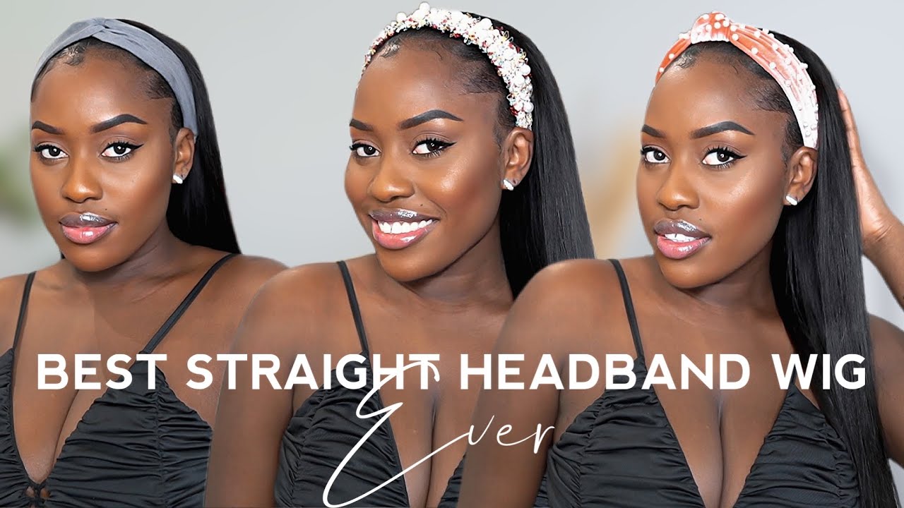 THE BEST AFFORDABLE STRAIGHT HEADBAND WIG EVER 🔥  ULA HAIR l LUCY BENSON