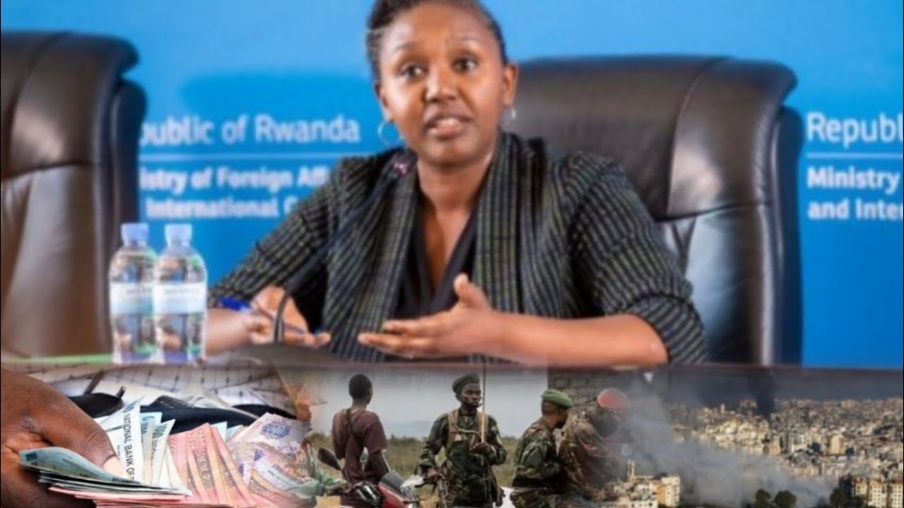 Yolande Makolo yasubije RDC yicinye icyara kubera ibihano Amerika yafatiye RDF