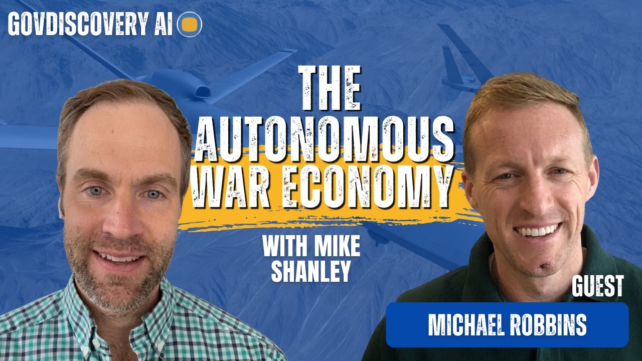 Ep. 75: Michael Robbins, AUVSI President & CEO: Drones and the future of warfare