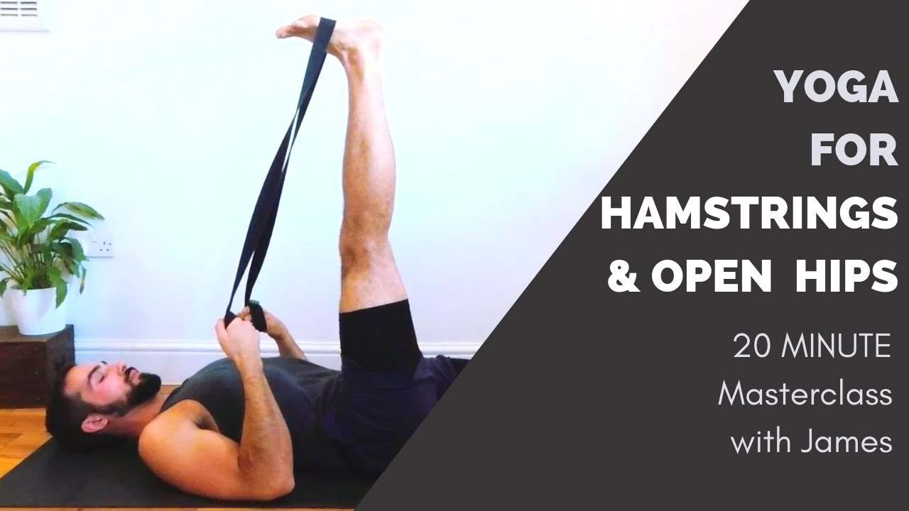 YOGA FOR HAMSTRINGS & OPEN HIPS | A 20 MINUTE DAILY CLASS