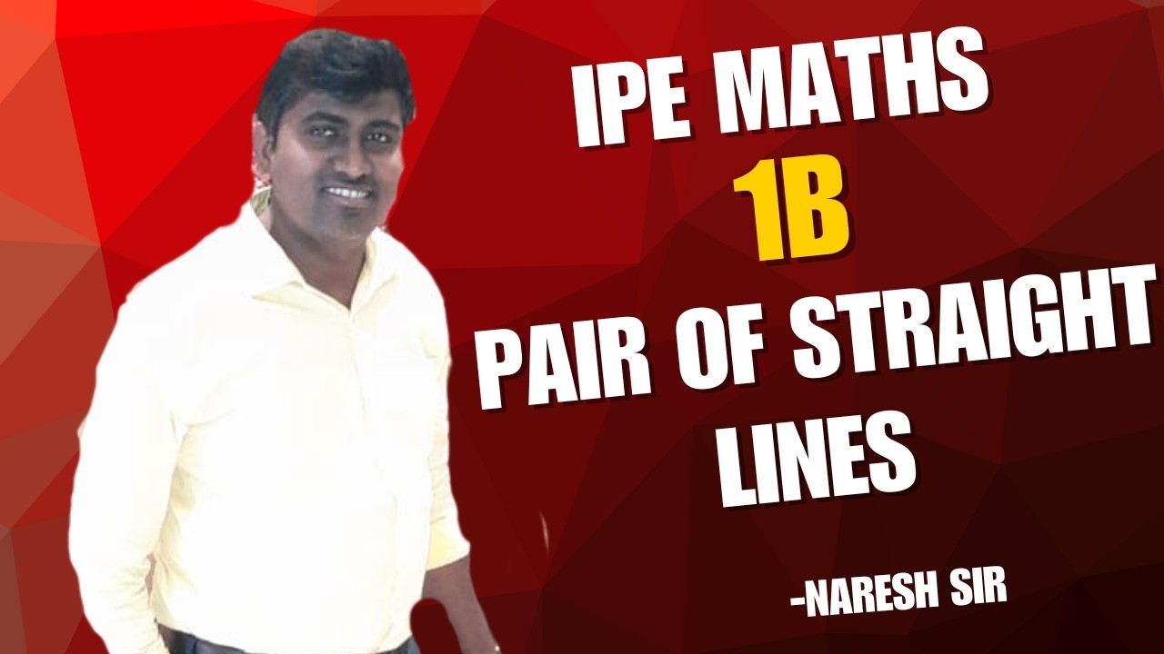 #PAIR OF STRAIGHT LINES  HOMOGENISATION VIMP PROBEMS#