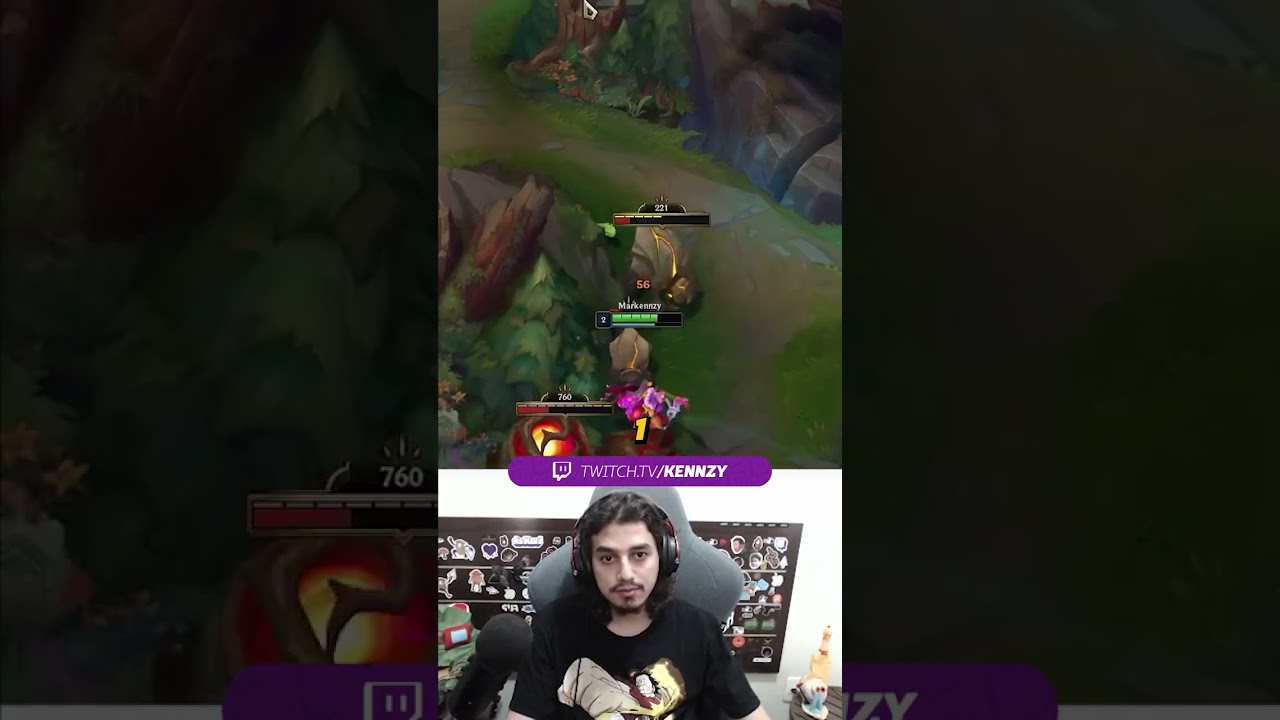 quem disse que n&atilde;o d&aacute; pra farmar 2 campos da jungle de uma vez? 🧠 #shorts