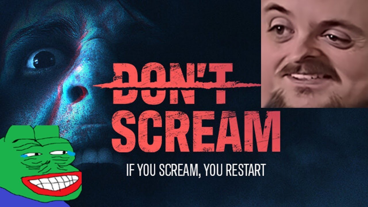 Forsen Plays DON'T SCREAM (With Chat)