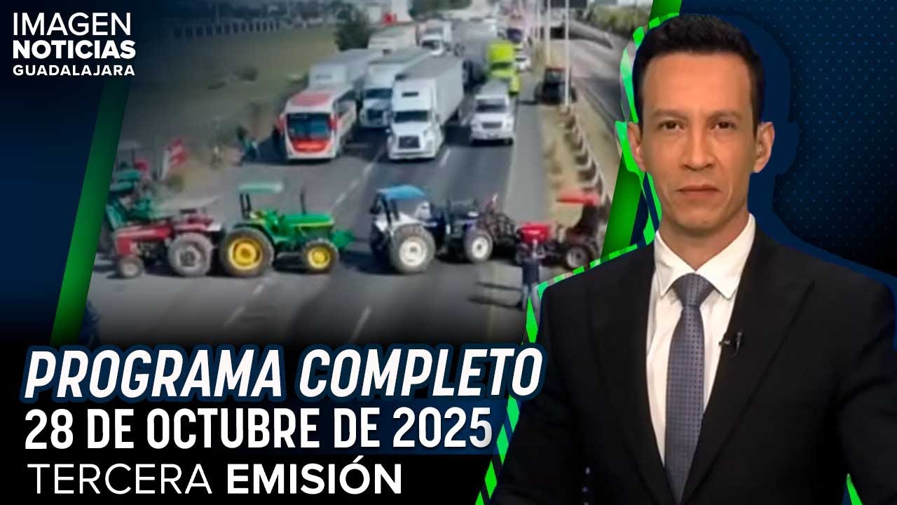 Imagen Noticias GDL con Ricardo Camarena | Programa completo 28 de octubre 2025