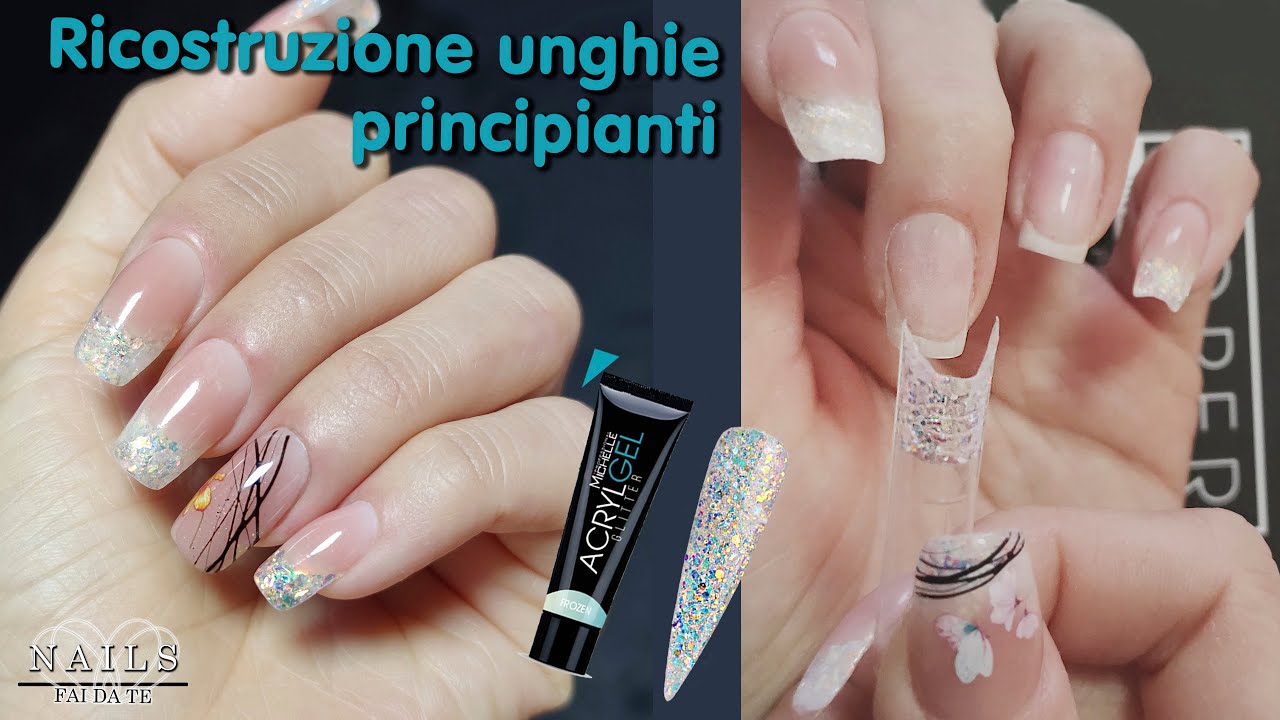 Ricostruzione unghie curva a C • Tutorial Acrygel e Dual Forms NUOVI