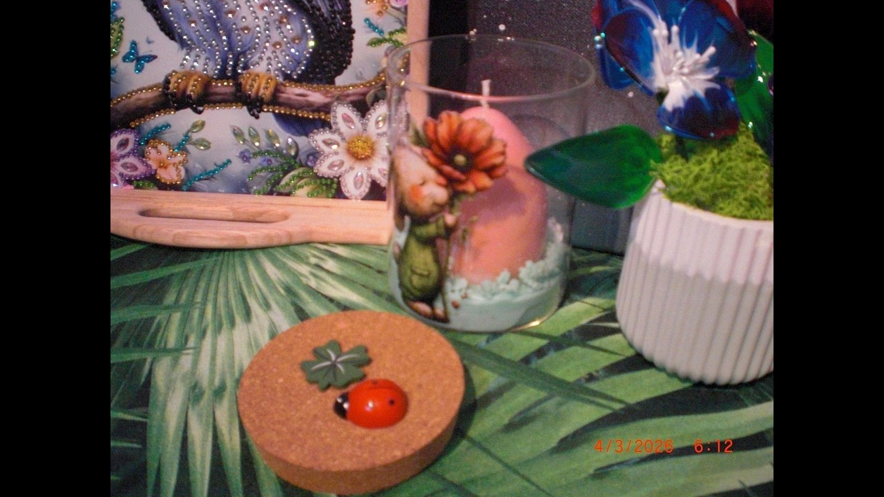 Kerzen giessen - Osterei im Glas - Geschenkidee