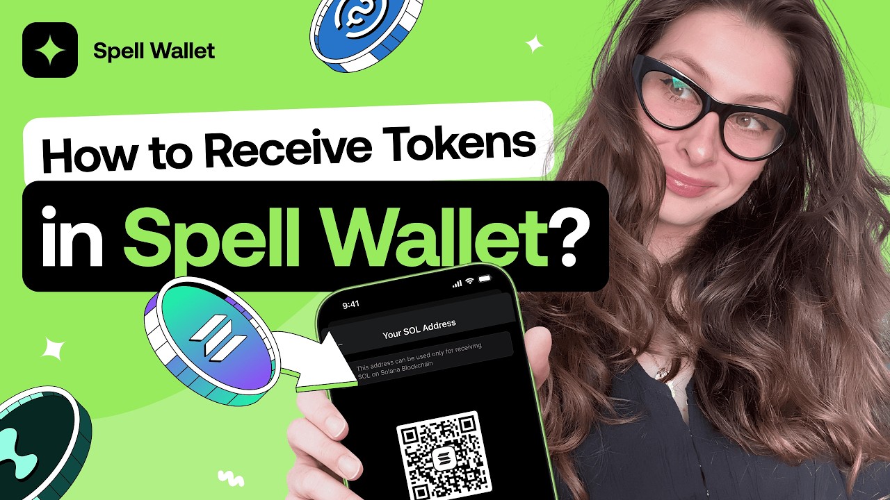 How to Receive Tokens in Spell Wallet?