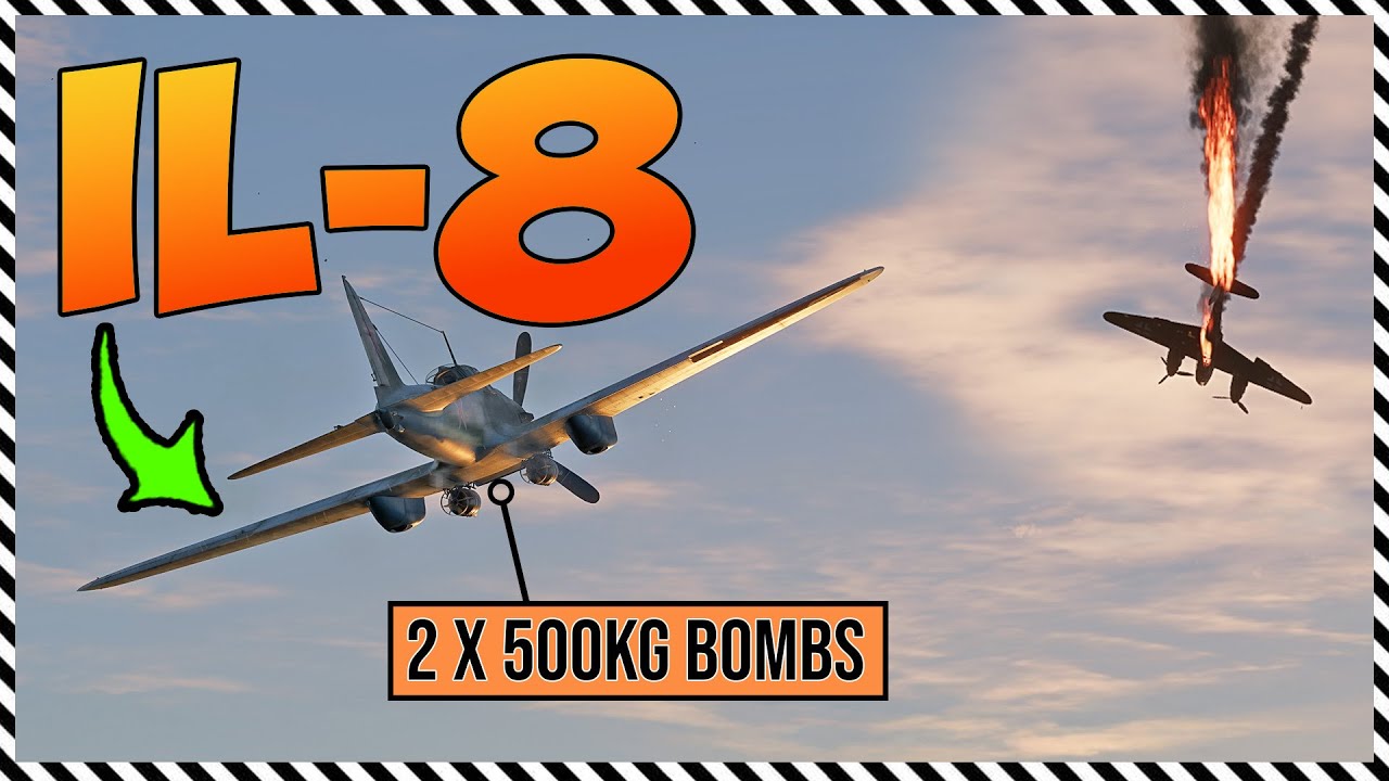 New Event IL-8 in Enlisted! &bull; 500kg bombs and good guns at BR4!