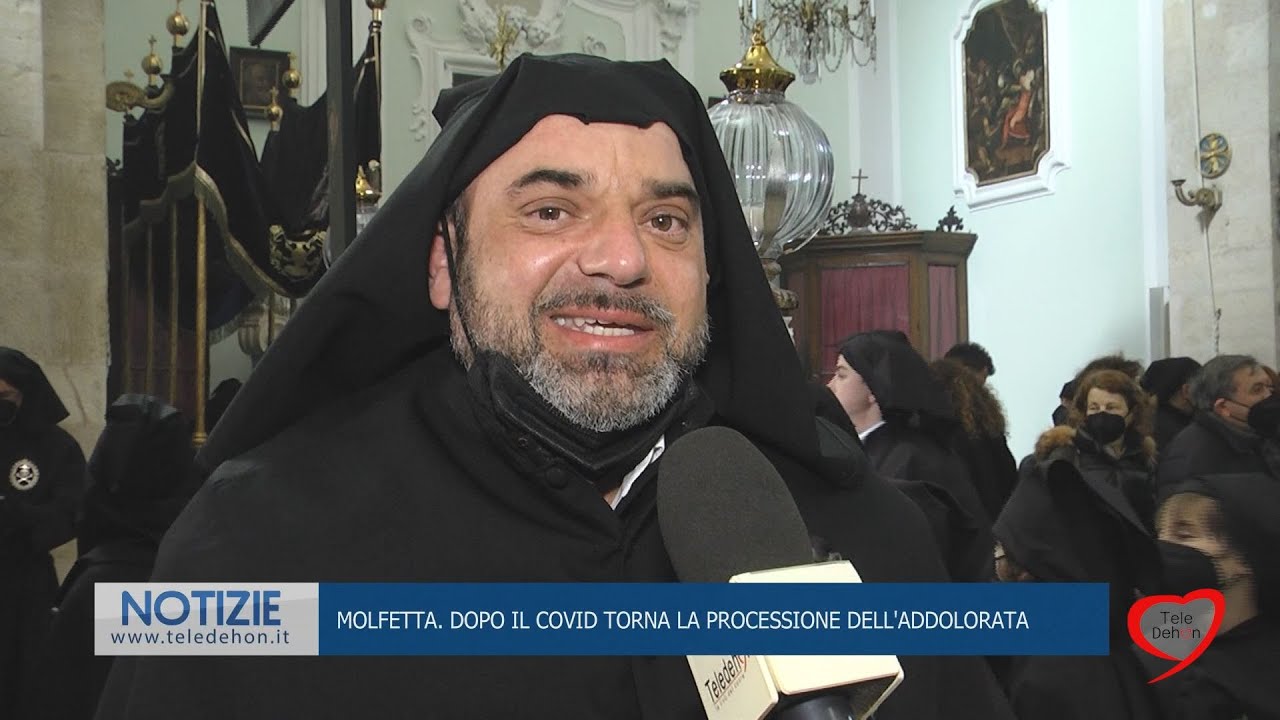 Molfetta. Dopo il covid torna la processione dell'Addolorata
