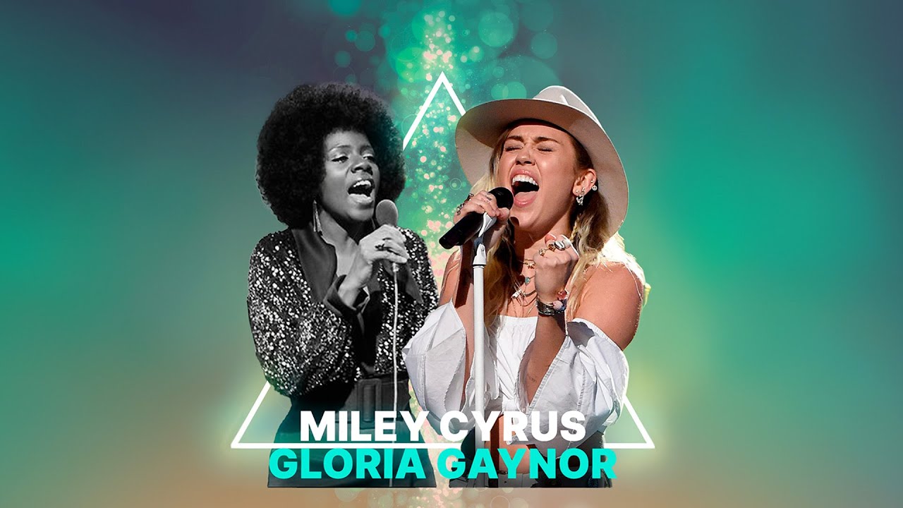 ⁠Miley Cyrus Ft. Gloria Gaynor -  I Will Survive Flowers (FG Roland Mashup)