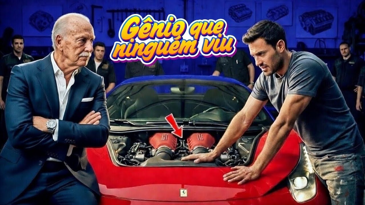 O CEO riu da sua solução para o problema no motor — mas a Ferrari o chamou de gênio no dia seguinte