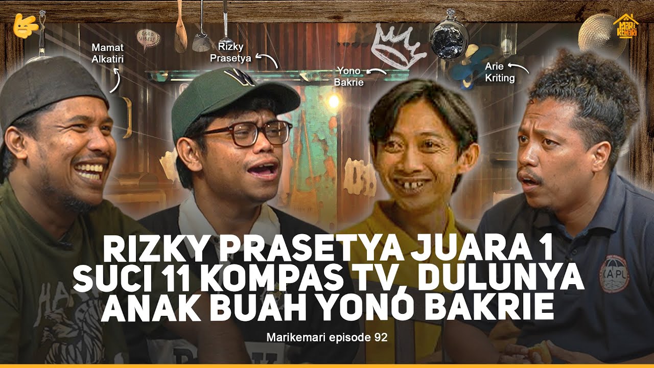 14 TAHUN STAND UP, RIZKY PRASETYA LEBIH SENIOR DARI ARIE KRITING & MAMAT - MARI KEMARI