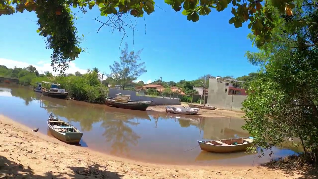 Colônia dos Pescadores em 4K, Santa Mônica Guarapari ES.