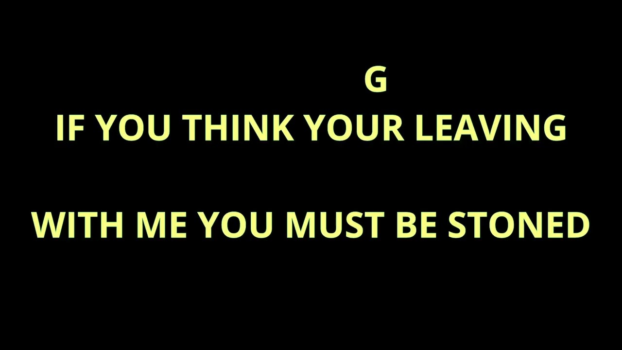 GIVE IT UP AND GO ON HOME
