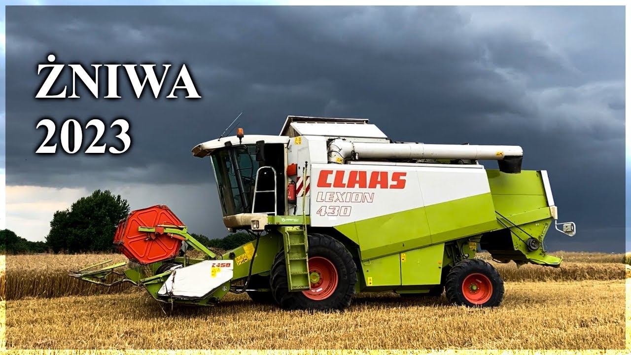 Żniwa Pszenicy 2023 | Claas Lexion 430 | Steyr Absolut 6185 | Pronar T672