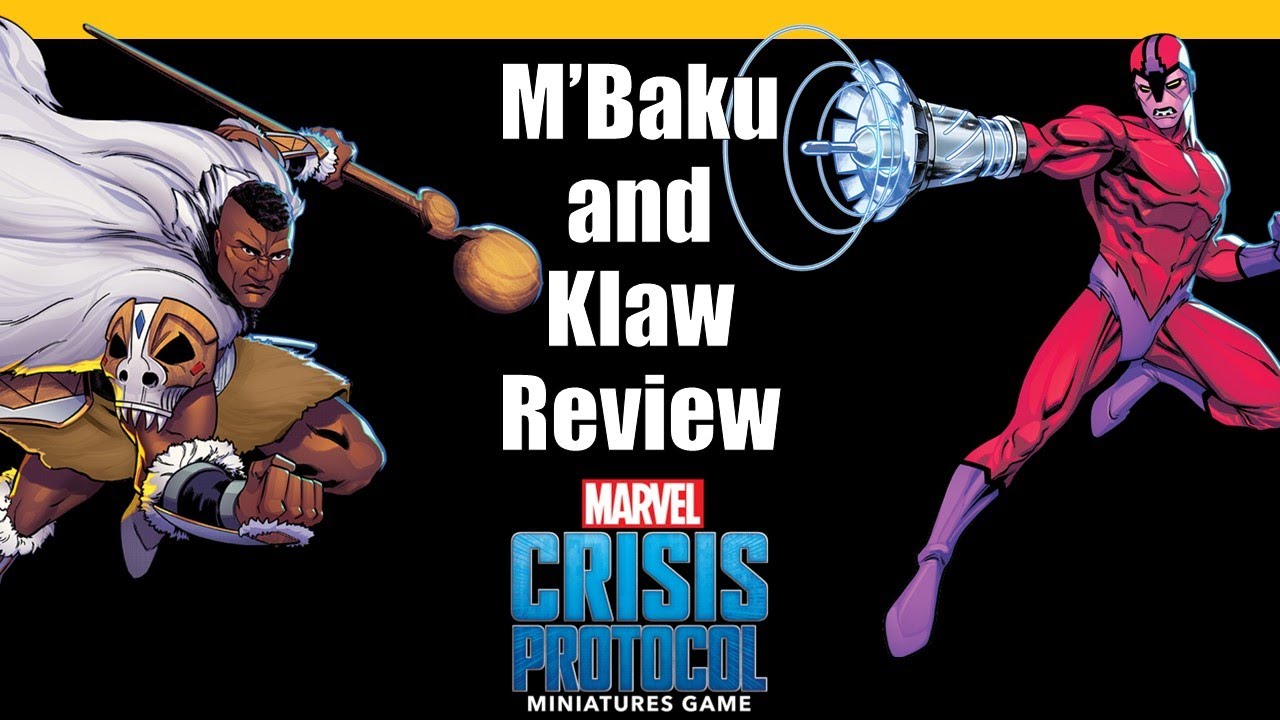 M'Baku and Klaw Character Review for Marvel Crisis Protocol