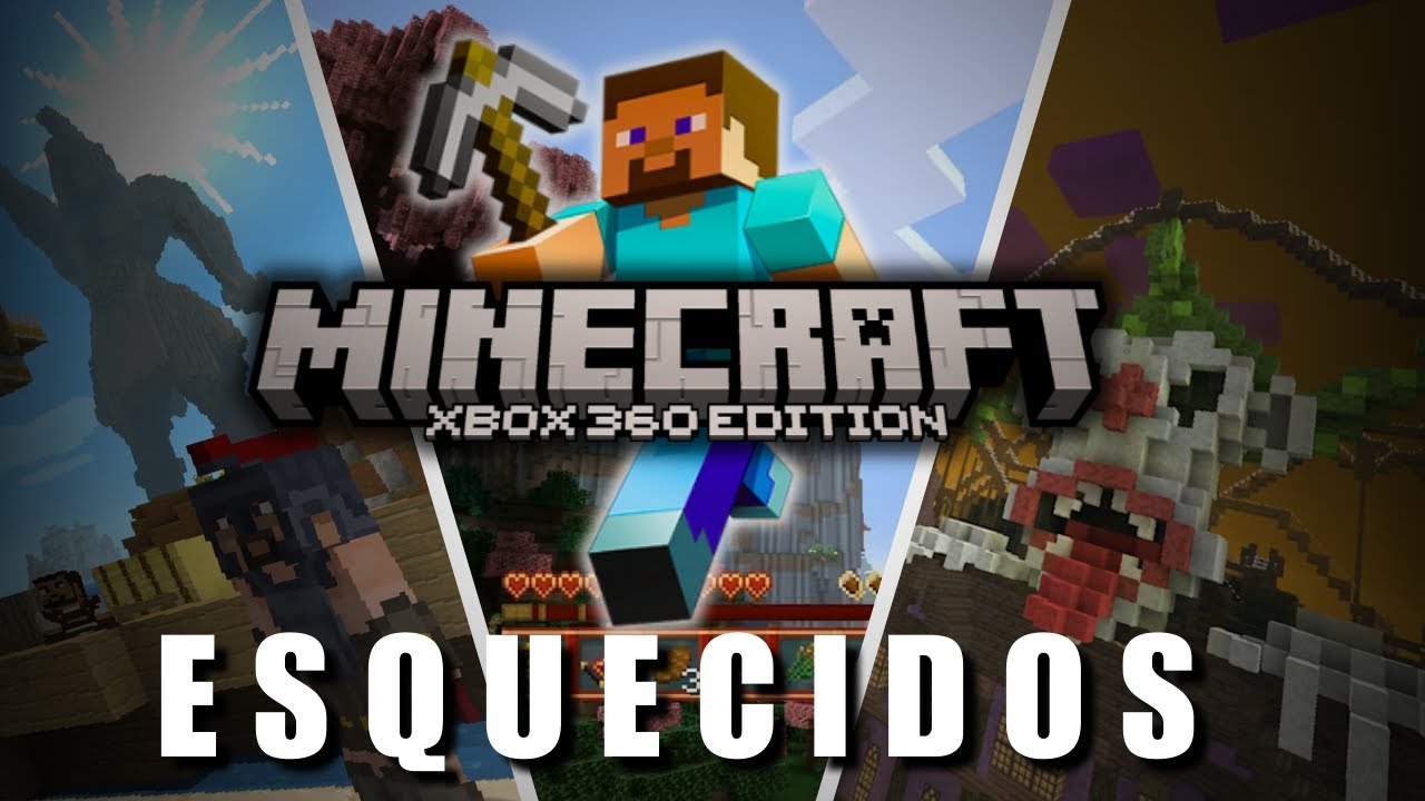 os mundos esquecidos do minecraft xbox 360
