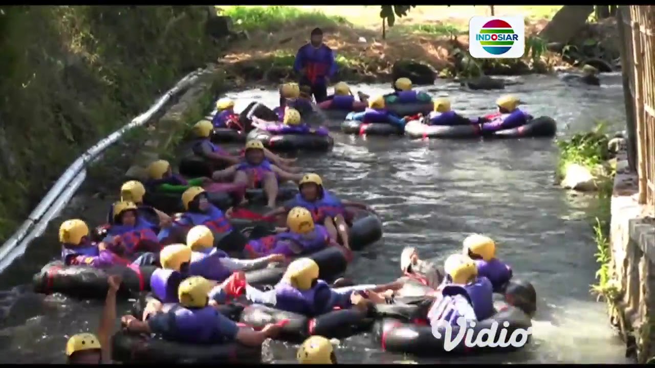Wisata Semarang itu Muncul River Tubing  - Wisata Menelusuri Sungai Muncul