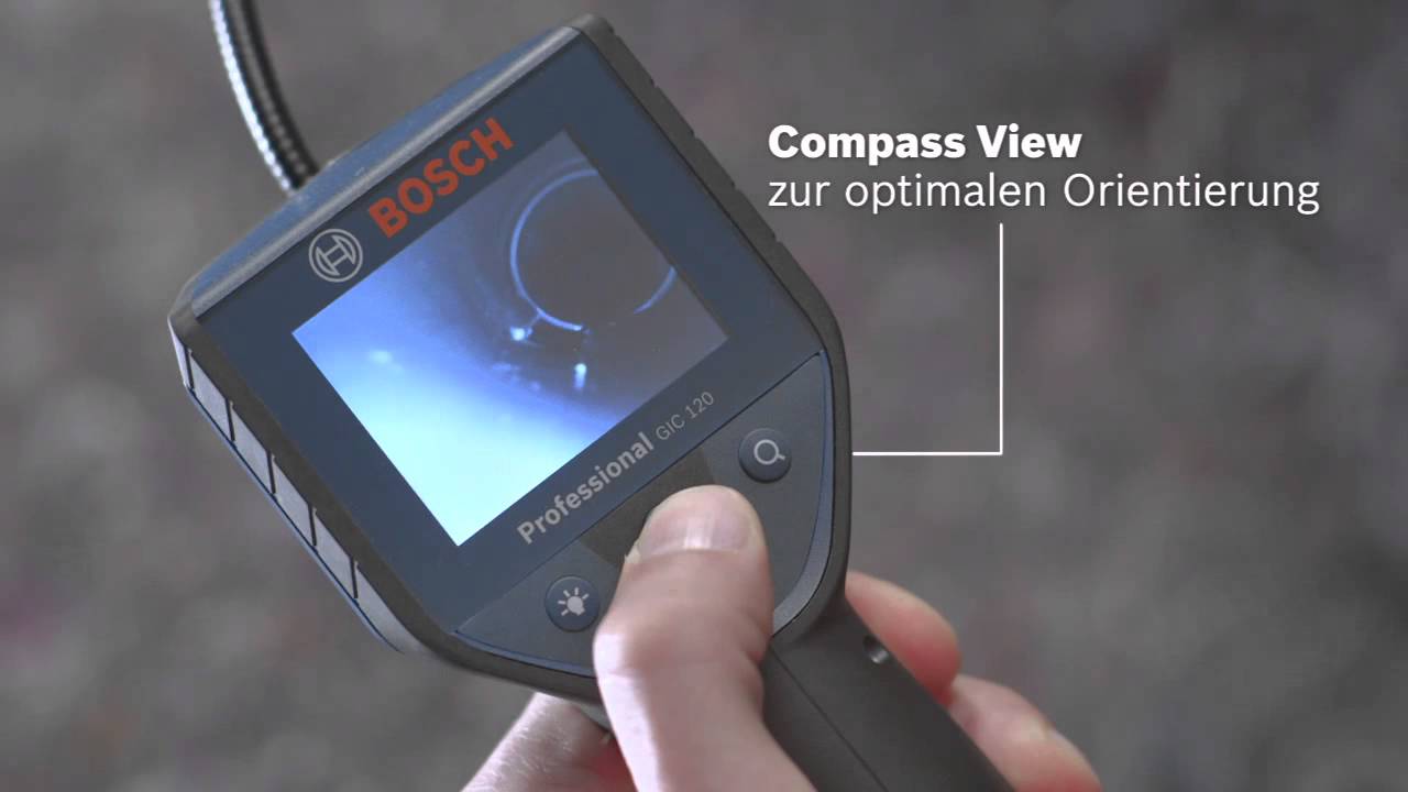 Bosch Akku-Inspektionskamera GIC 120 Professional