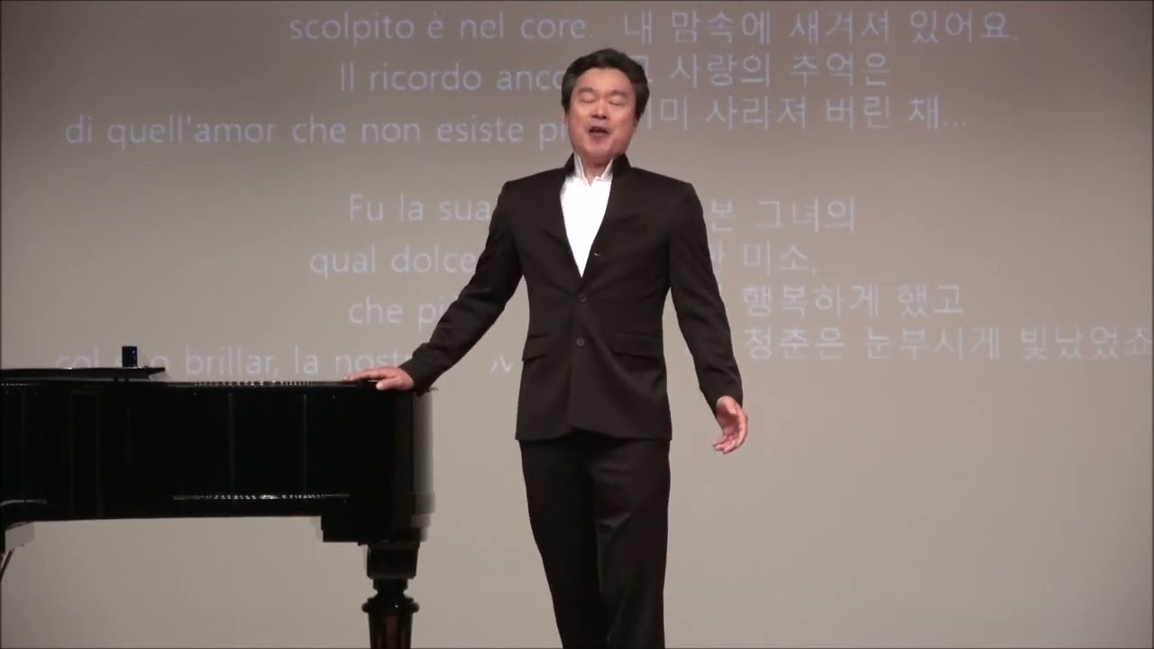 바리톤 안명국...[세레나데] Serenata Rimpianto(토셀리의 세레나데, E. Toselli 곡) / 일 콰﻿트로의 ‘봄의 소리’ 예술 가곡 콘서트