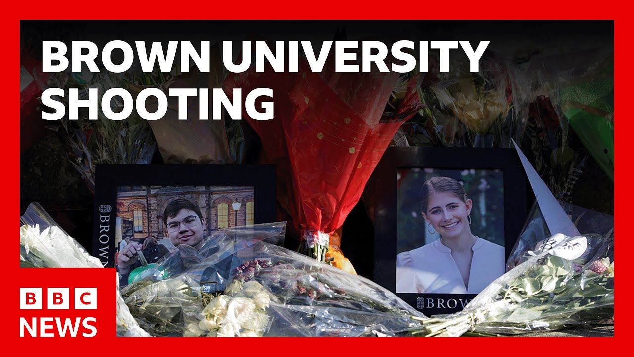 Brown University shooting: US police release new footage | BBC News