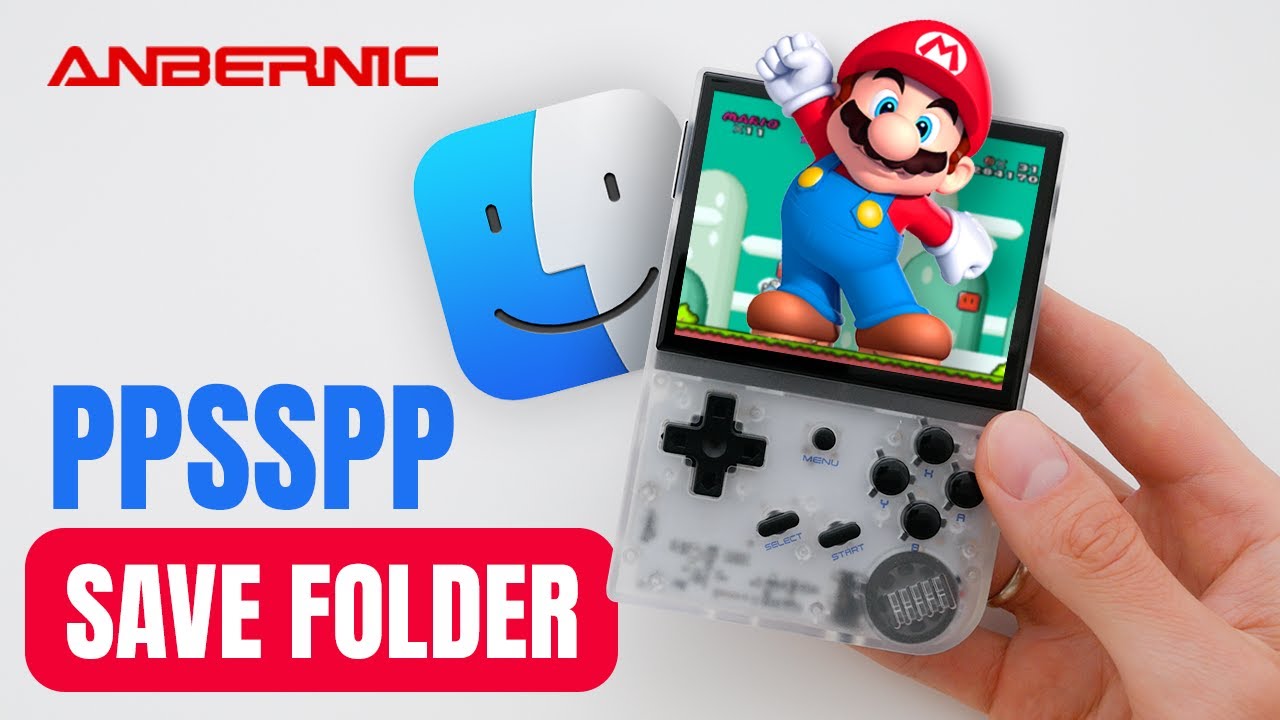 PPSSPP Saves from Anbernic RG35XX+ to macOS | PSP SAVE FOLDER | Hidden Folder on macOS