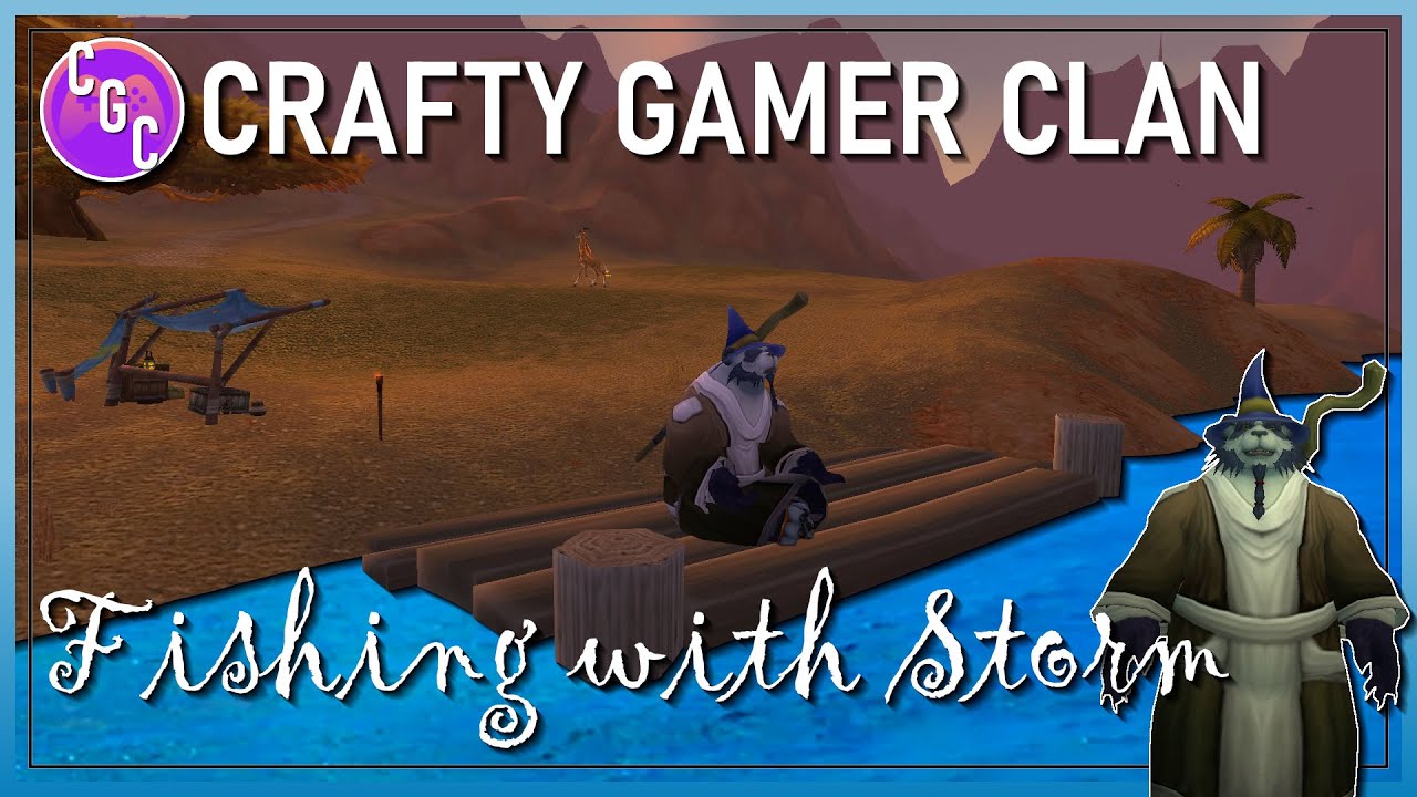 Fishing with Storm (1HR+) - Episode 1 #wow #worldofwarcraft #backgroundmusic #fishing #ambience