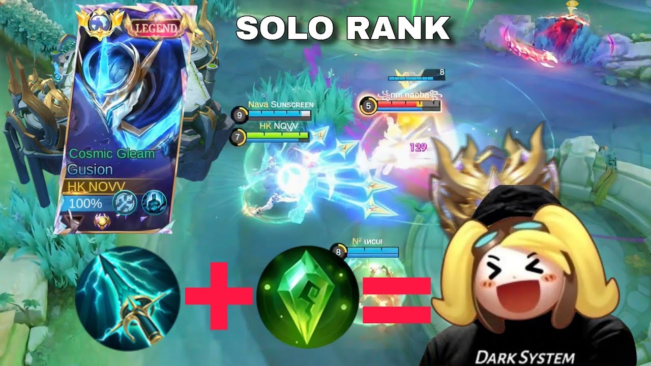 GUSION GAMEPLAY WITH RANDOMS AGAINST RANK HIGH ENEMY💀 #mobilelegends #mlbb 