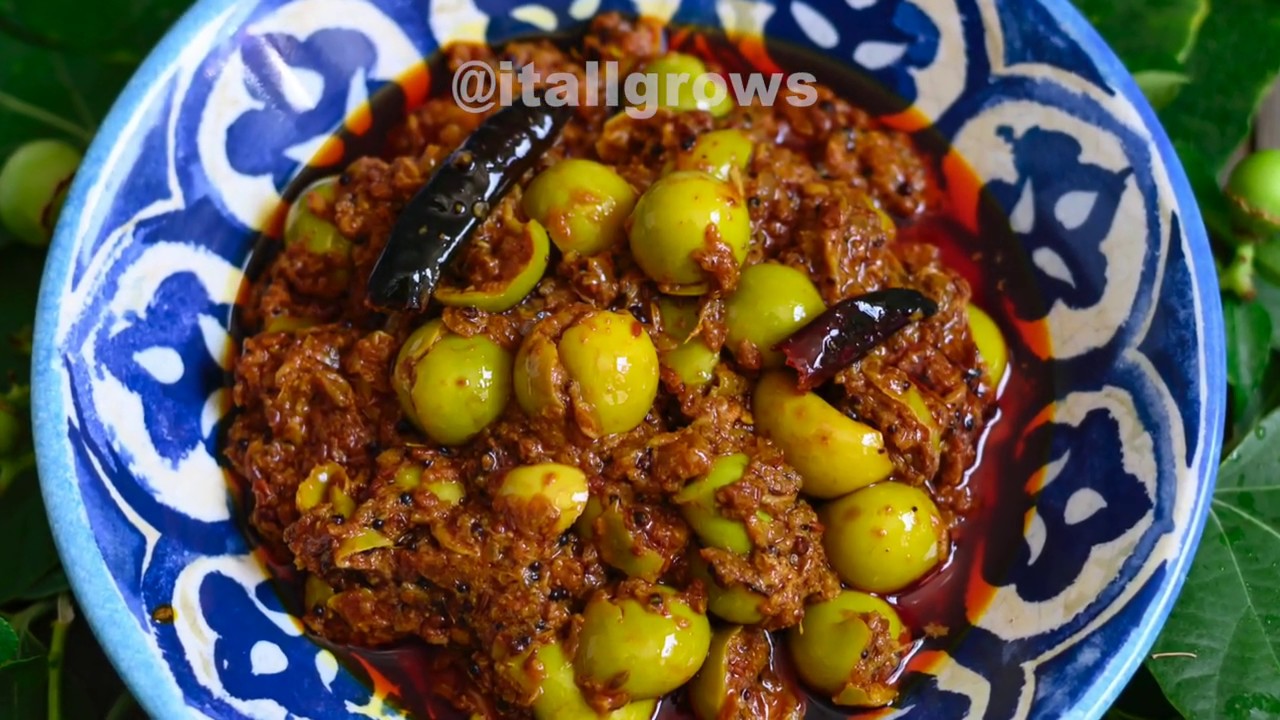 Cordia Myxa Pickle  - طريقة عمل أجار البمبر الهندي