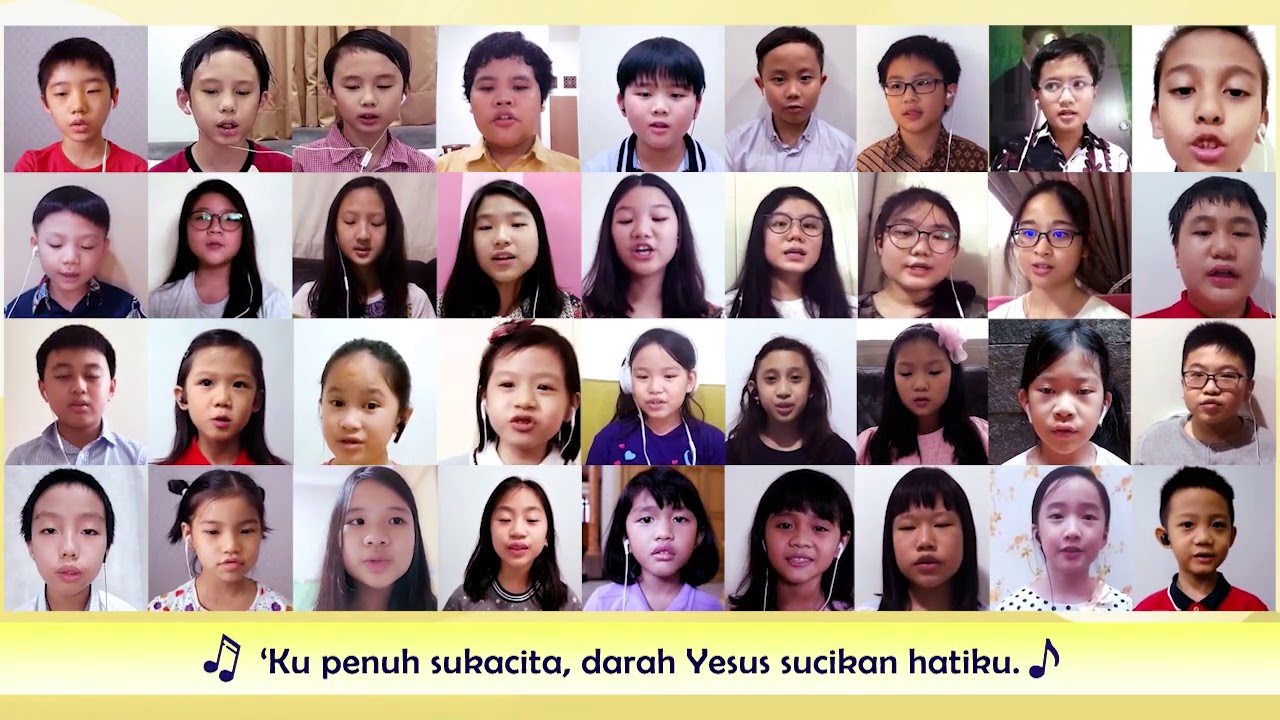 Sebagai Keledai Medley lagu Pdt. Stephen Tong - Koor Anak GRII Singapore, Bandung, Medan