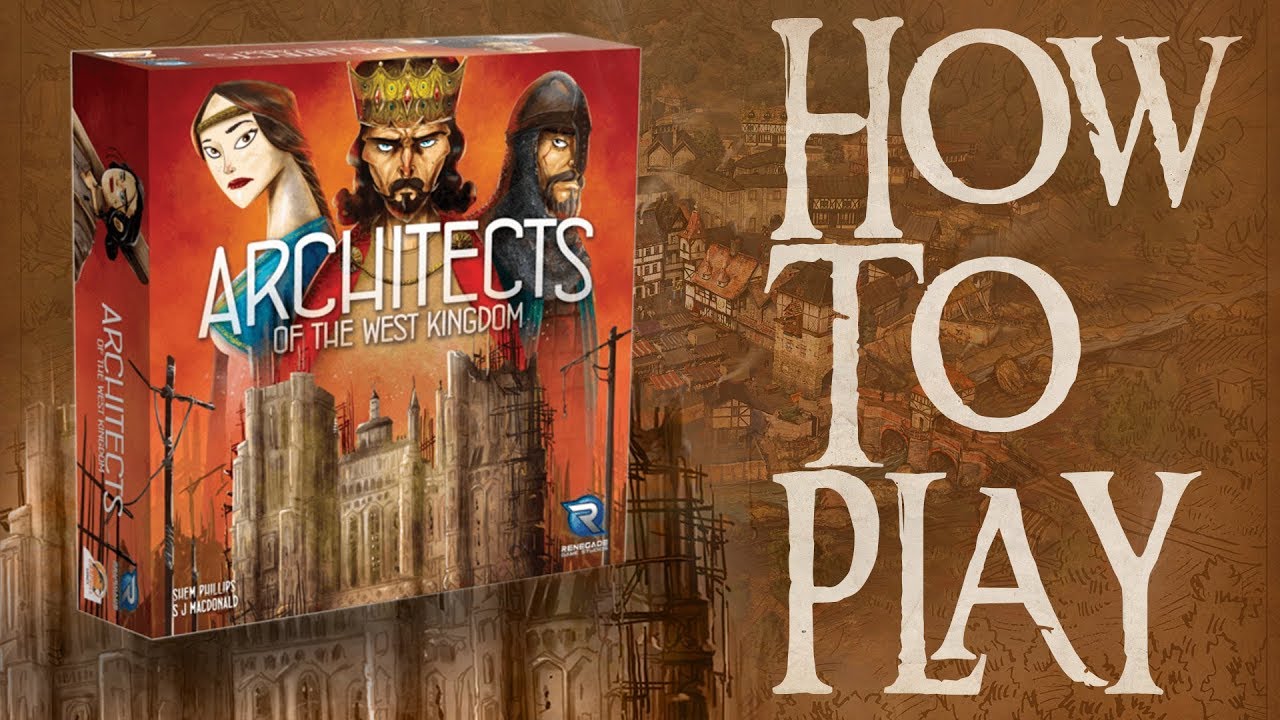 BGN บอร์ดเกมไนท์ Architects of The West Kingdom สถาปนิกแห่งนครตะวันตก - How to Play