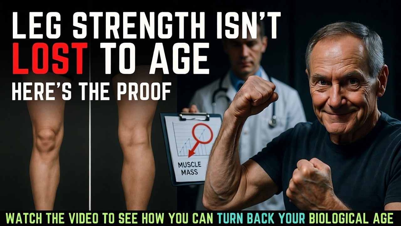 Leg Strength Isn’t Lost to Age—It's Lost to This (The Real Proof)