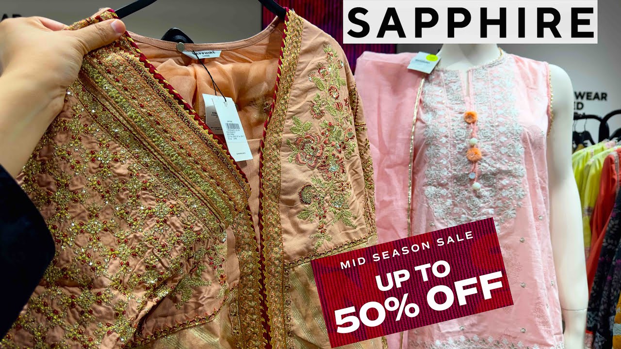 SAPPHIRE Flat 50% OFF🔥 Sapphire Mid Season Sale 2026🔥 Sapphire Sale Today