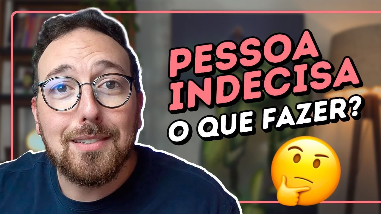 GOSTO de uma PESSOA INDECISA, e AGORA? | Fred Sem Edição #290