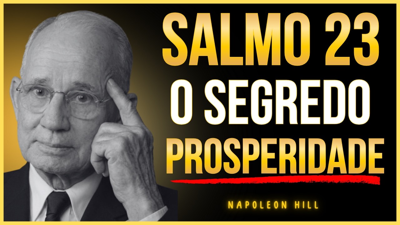 O CÓDIGO OCULTO do Salmo 23 para Atrair Prosperidade (Ninguém te contou) | Napoleon Hill