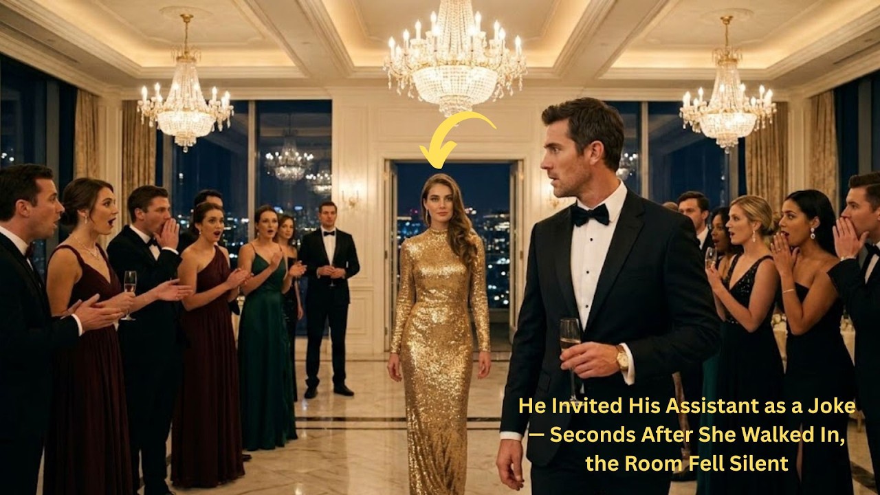 He Invited His Assistant as a Joke — Seconds After She Walked In, the Room Fell Silent