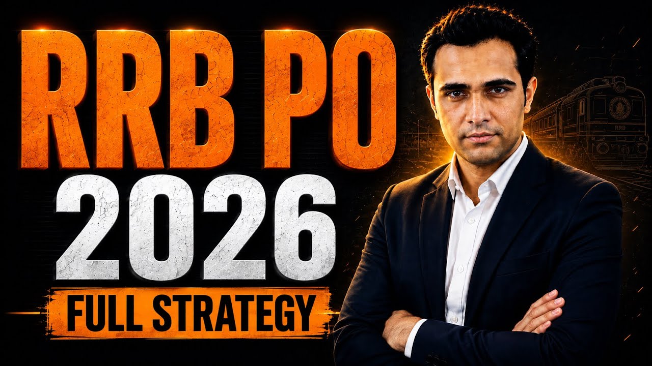 RRB PO 2026 Strategy | Crack RRB PO in first attempt #rrbpo 