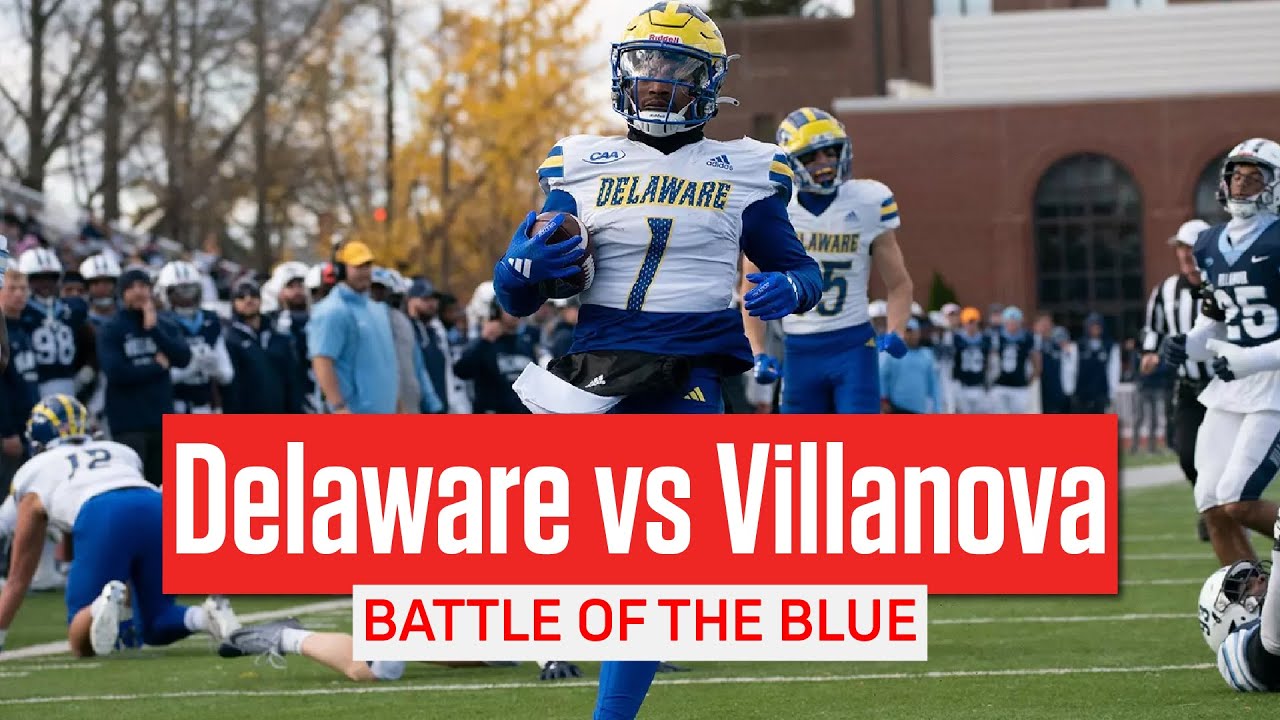 Delaware Football vs Villanova Full Game Replay | 2024 Battle Of The Blue