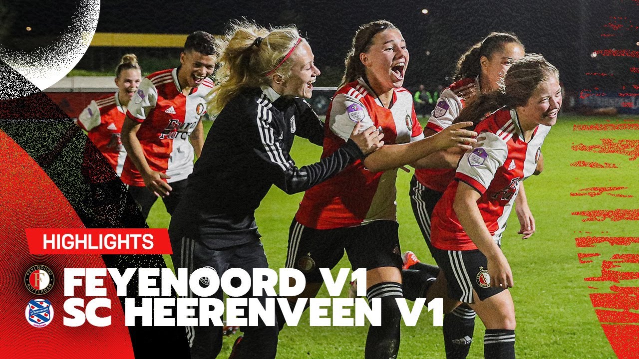 Historisch thuisdebuut 💪 | Highlights Feyenoord Vrouwen 1 - sc Heerenveen Vrouwen 1 | 2021-2022