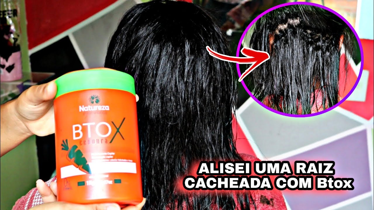 COMO ALISAR O CABELO COM BTOX