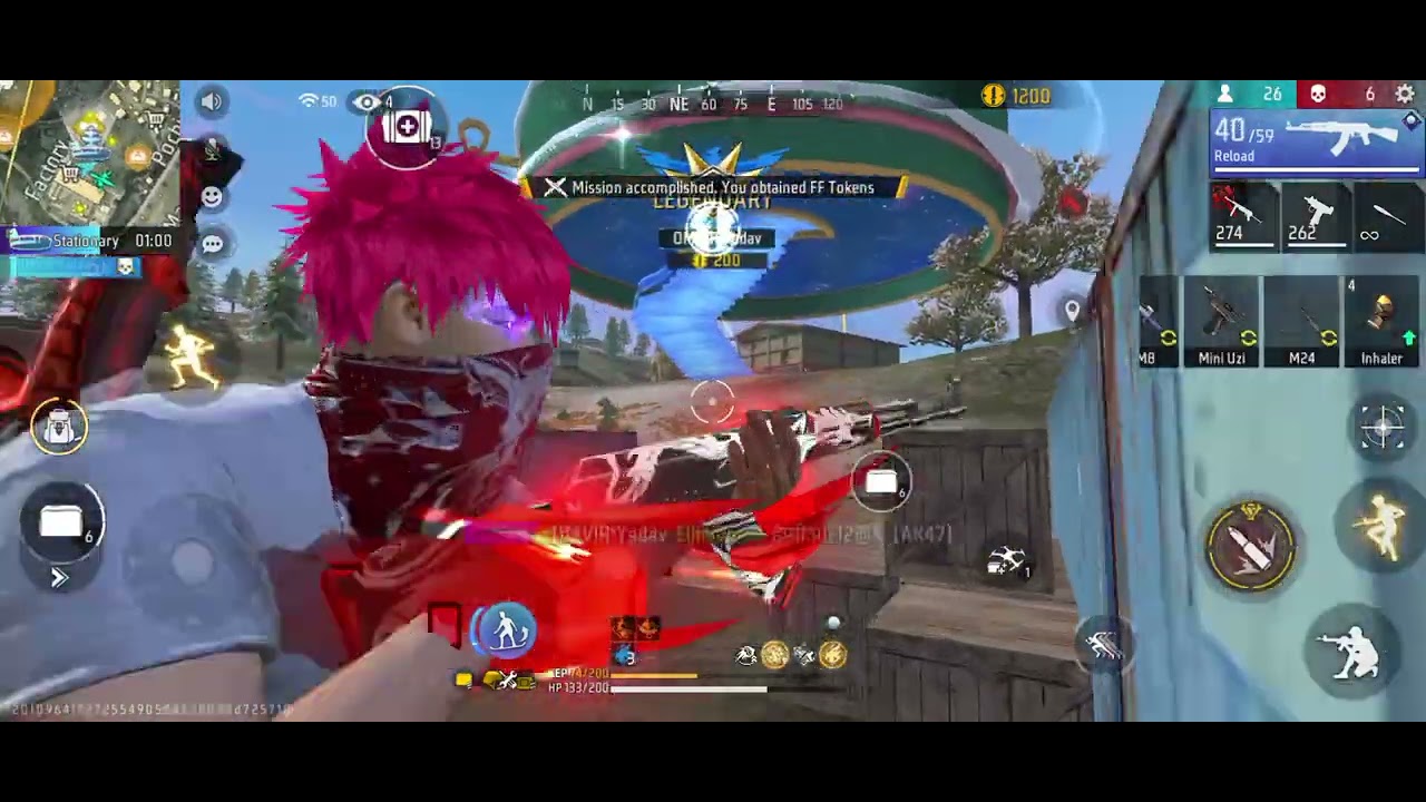 Uttar Pradesh free fire playing 