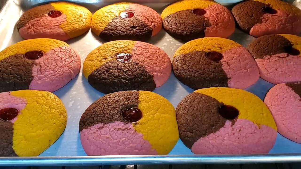 riquísimo polboron de 3 colores