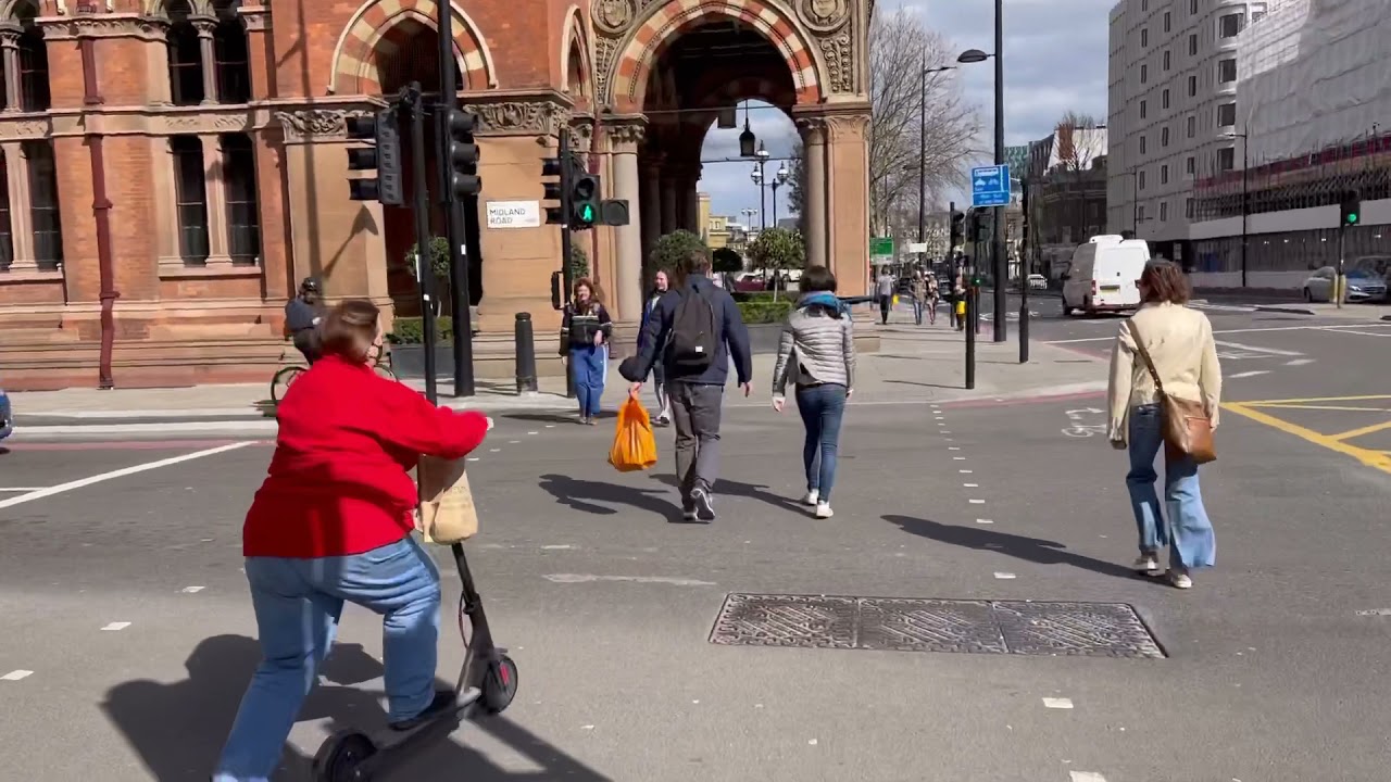 London Euston to London St Pancras International Southeastern High Speed Services (Walk)