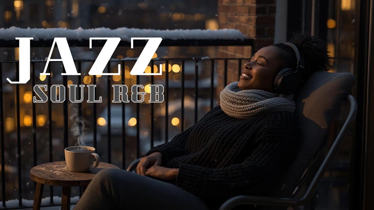 Winter Chill Jazz Lounge 🎶 Smooth Jazz Soul R&B Live #529