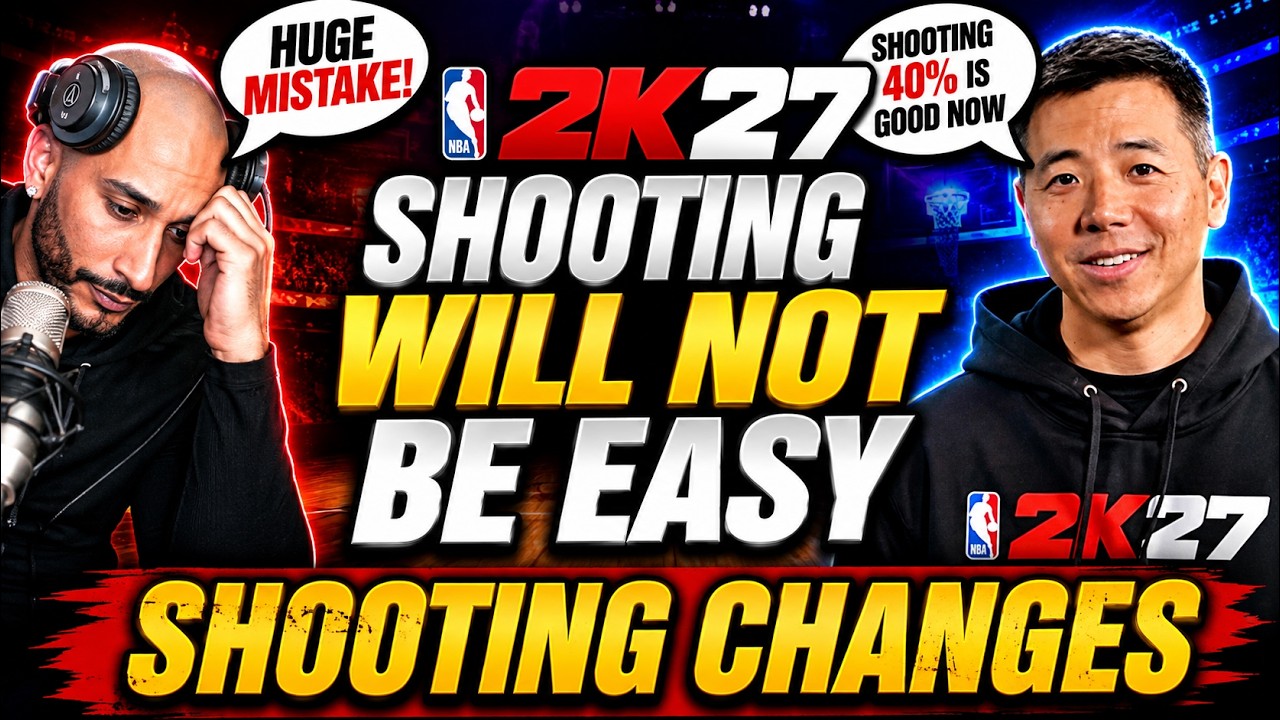 Изменения бросков в NBA 2K27... 2K вот-вот совершит огромную ошибку