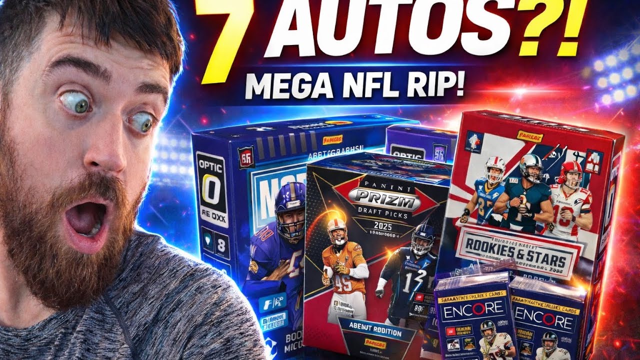 7 AUTOS?! INSANE NFL RIP DAY… We Pulled WHAT?!